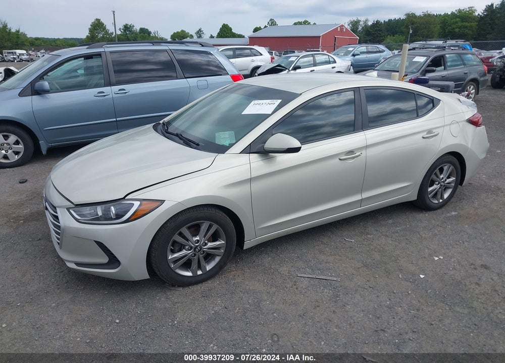 2017 HYUNDAI ELANTRA SE VIN: KMHD84LF0HU210258