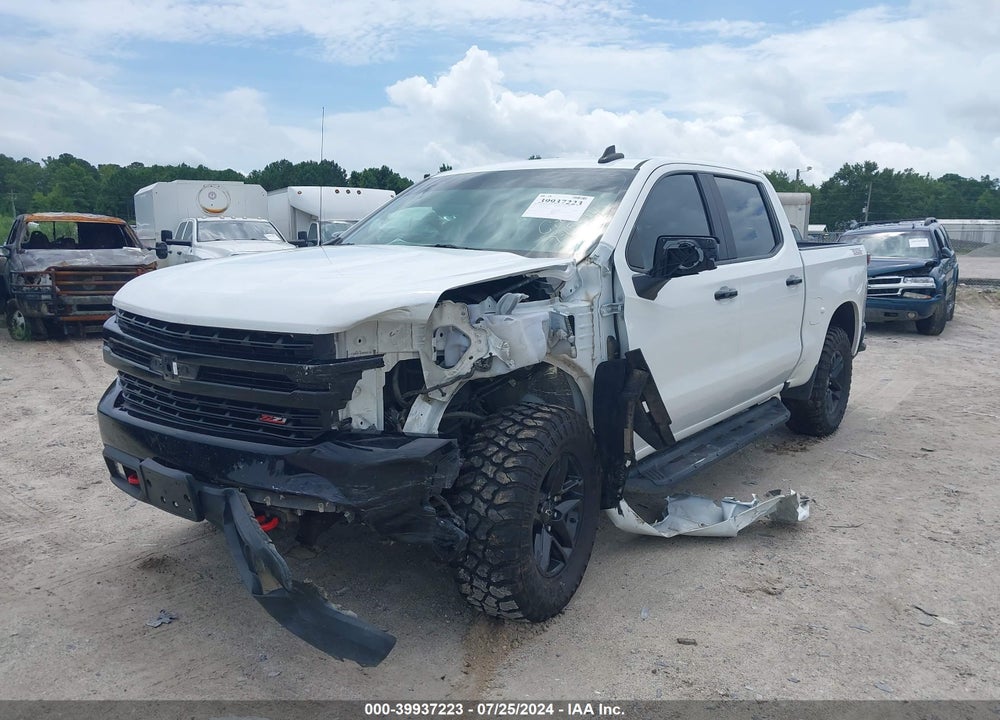 2020 CHEVROLET SILVERADO 1500 4WD SHORT BED LT TRAIL BOSS VIN: 1GCPYFEDXLZ309786