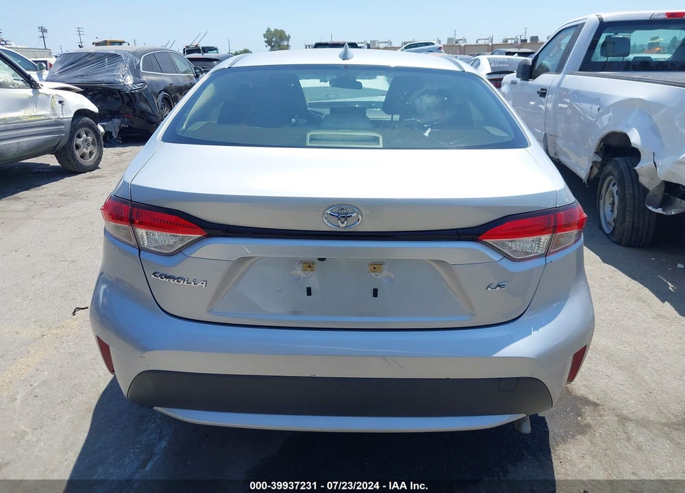2022 TOYOTA COROLLA LE VIN: JTDEPMAE0NJ202910