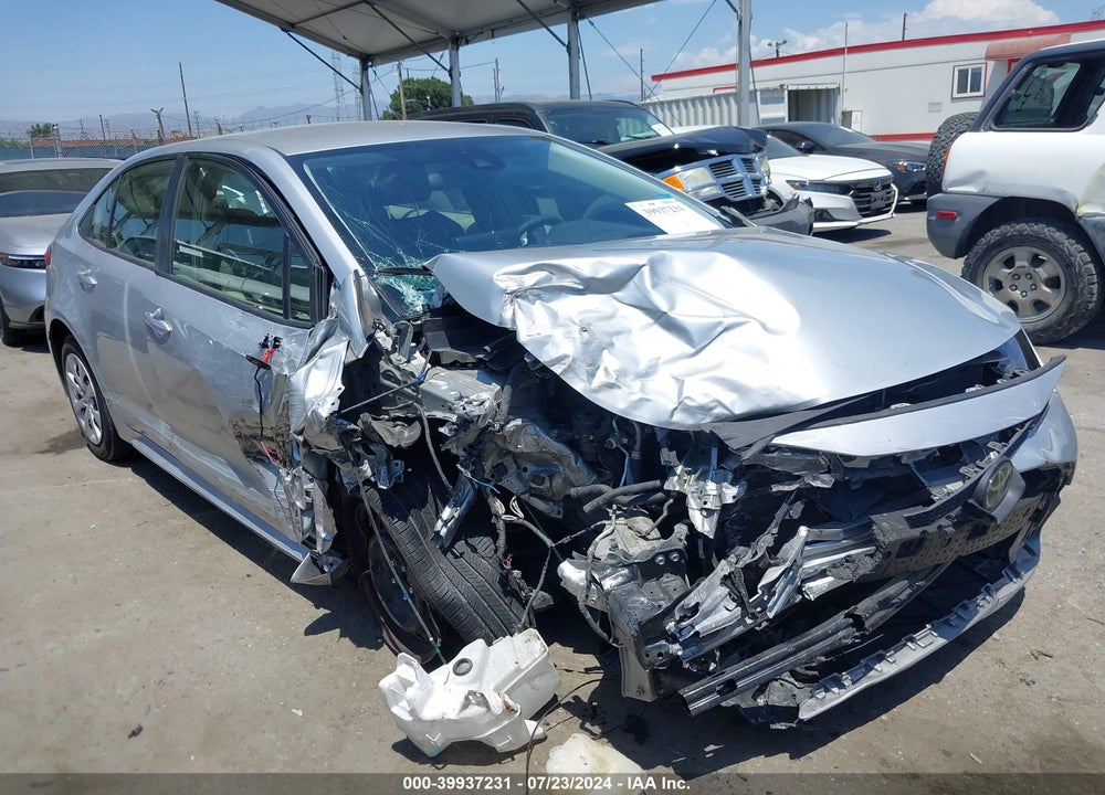 2022 TOYOTA COROLLA LE VIN: JTDEPMAE0NJ202910