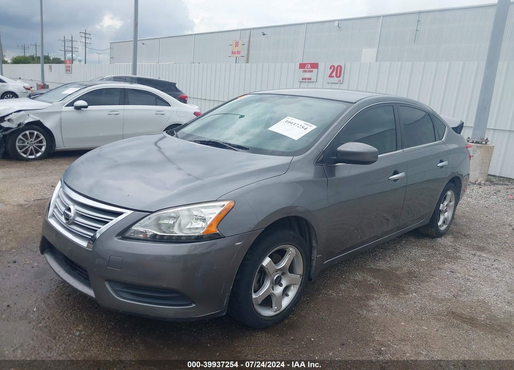 2015 NISSAN SENTRA SV VIN: 3N1AB7AP8FY294879