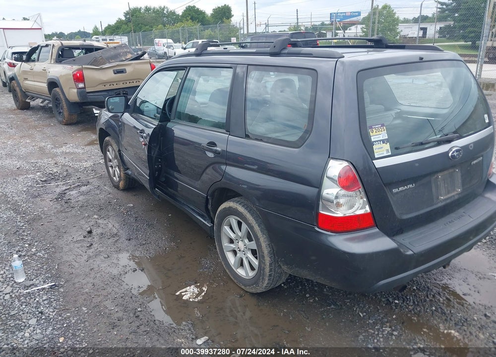 2008 SUBARU FORESTER 2.5X VIN: JF1SG65678H722220