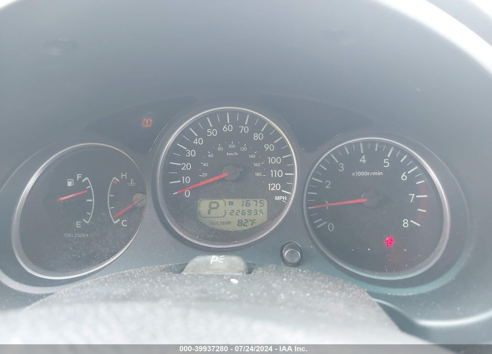 2008 SUBARU FORESTER 2.5X VIN: JF1SG65678H722220