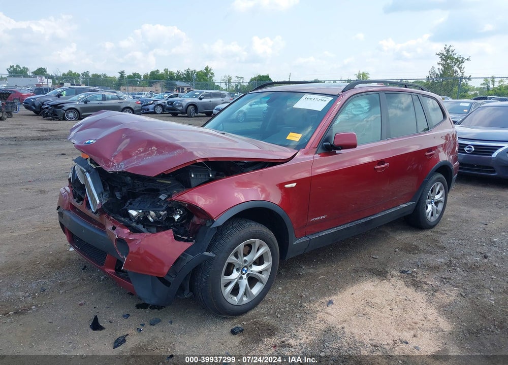 2009 BMW X3 XDRIVE30I VIN: WBXPC93469WJ26126