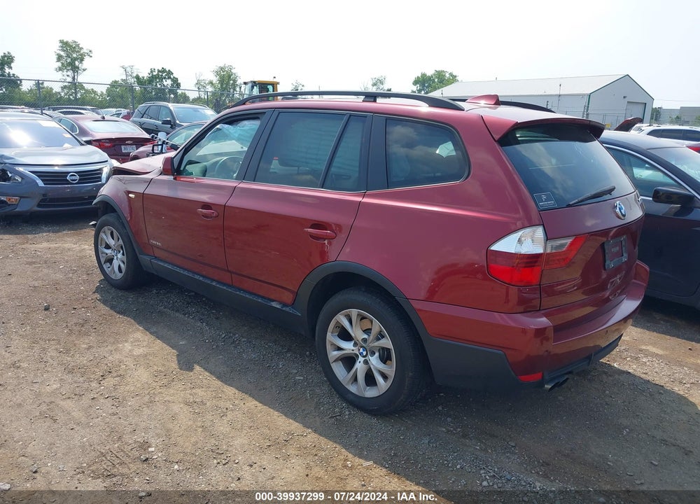 2009 BMW X3 XDRIVE30I VIN: WBXPC93469WJ26126