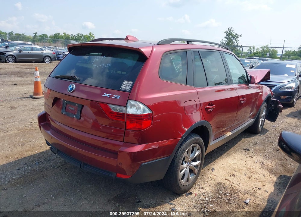 2009 BMW X3 XDRIVE30I VIN: WBXPC93469WJ26126