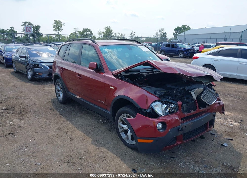 2009 BMW X3 XDRIVE30I VIN: WBXPC93469WJ26126