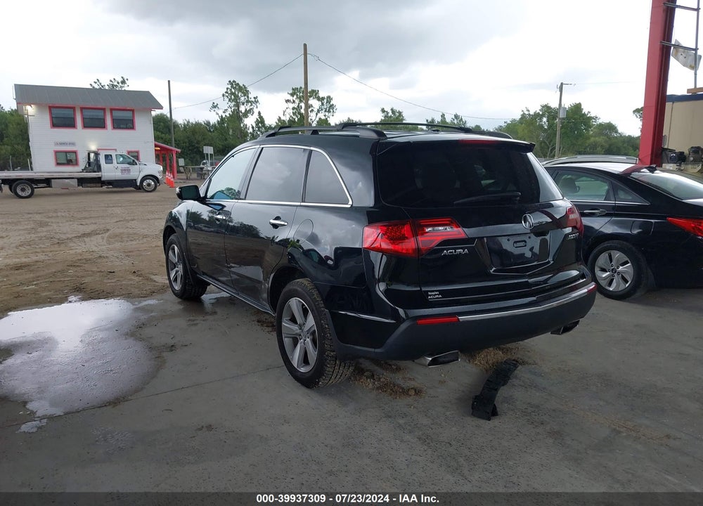 2011 ACURA MDX TECHNOLOGY PACKAGE VIN: 2HNYD2H6XBH547507