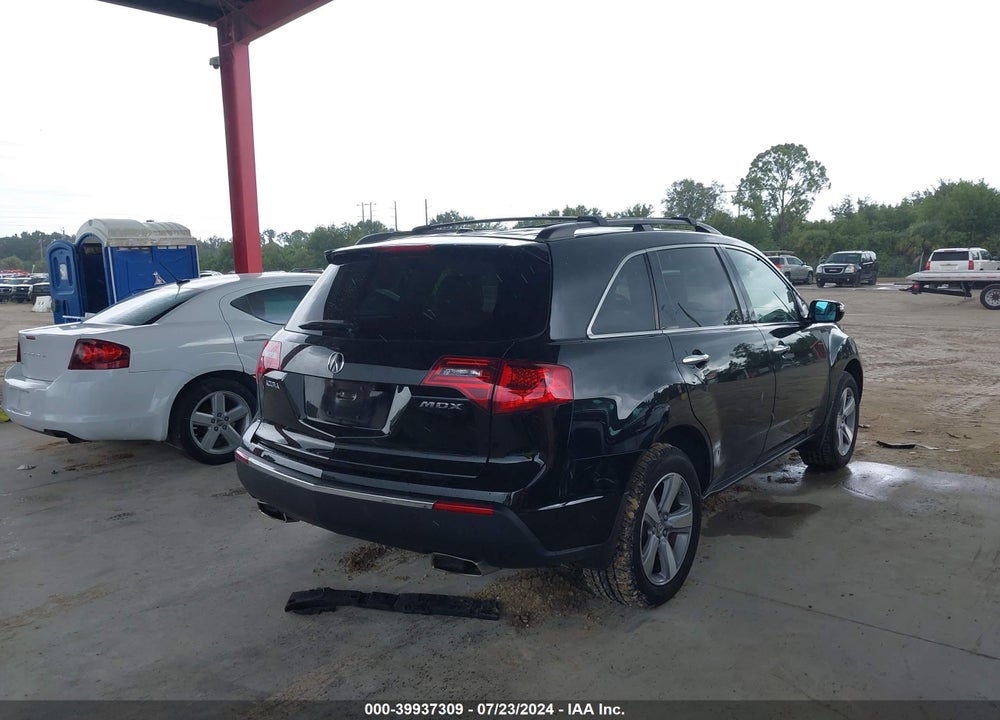2011 ACURA MDX TECHNOLOGY PACKAGE VIN: 2HNYD2H6XBH547507