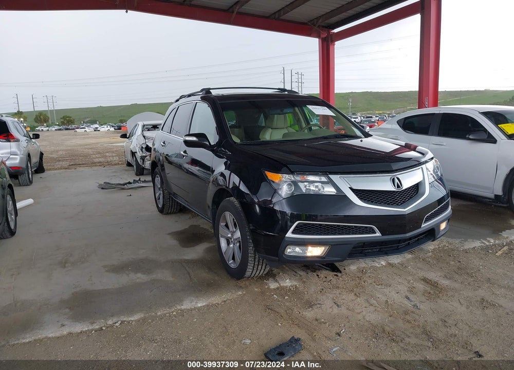 2011 ACURA MDX TECHNOLOGY PACKAGE VIN: 2HNYD2H6XBH547507