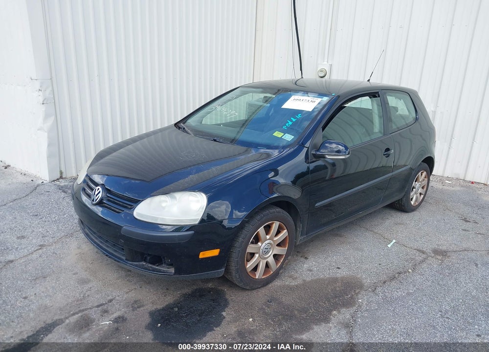 2007 VOLKSWAGEN RABBIT 2-DOOR VIN: WVWBR71K87W279258