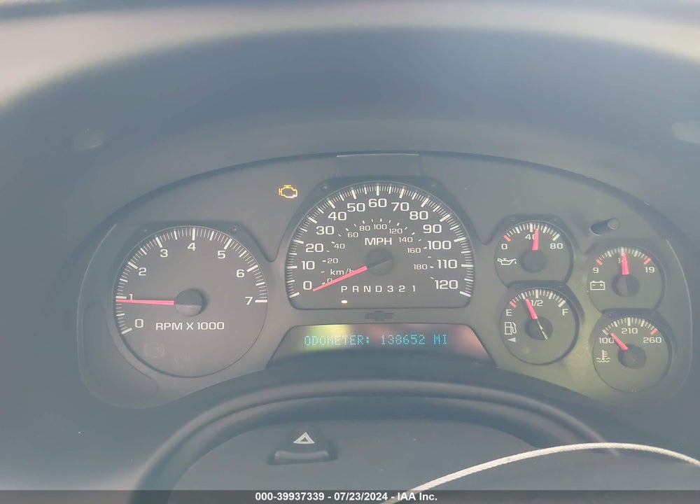 2007 CHEVROLET TRAILBLAZER LT VIN: 1GNDT13S472290759