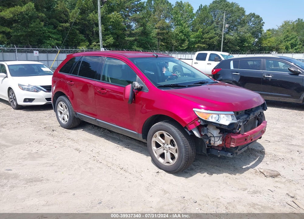 2014 FORD EDGE SEL VIN: 2FMDK4JC0EBB72431