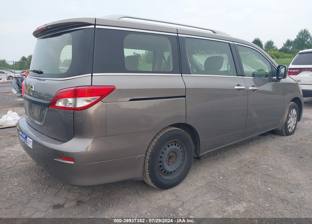 2016 NISSAN QUEST S VIN: JN8AE2KP7G9150340