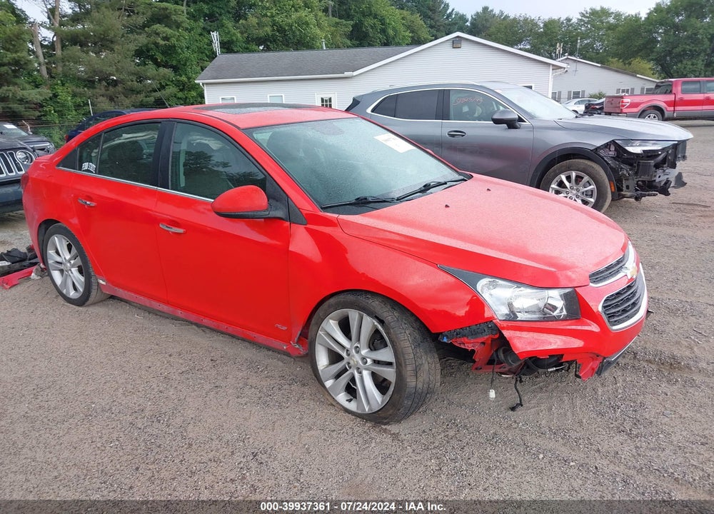 2015 CHEVROLET CRUZE LTZ VIN: 1G1PG5SB4F7144889