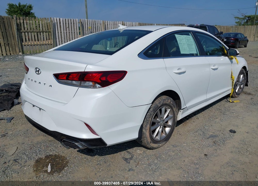 2019 HYUNDAI SONATA SE VIN: 5NPE24AFXKH735584