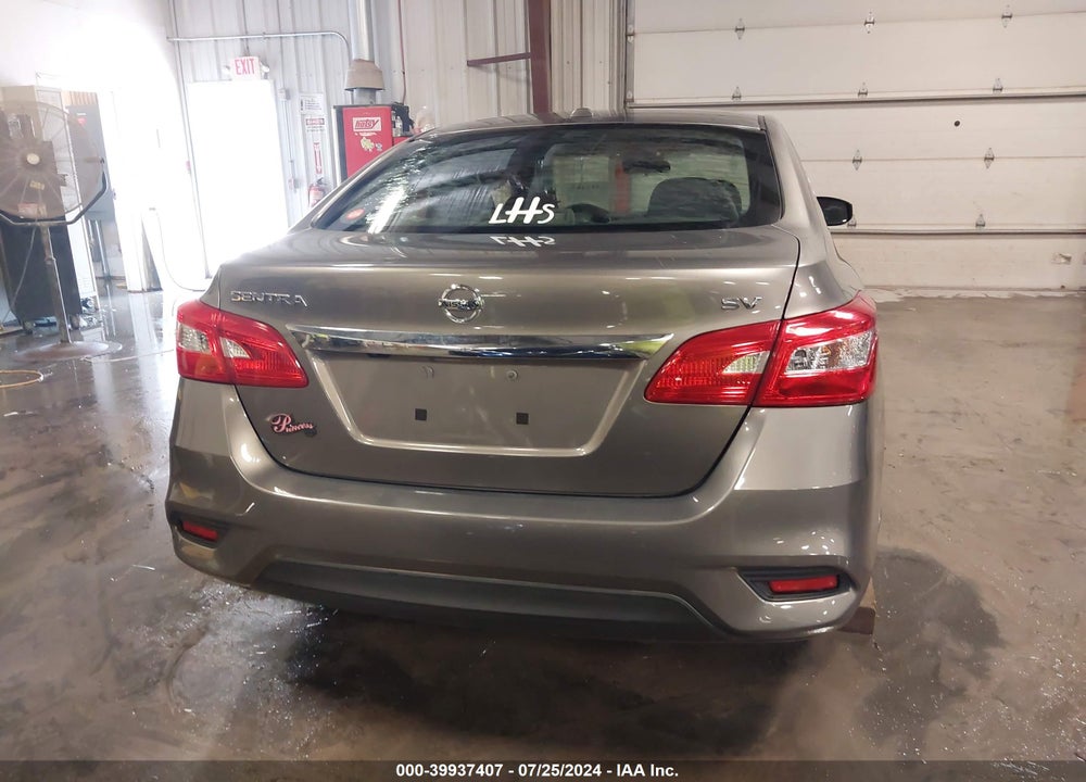 2016 NISSAN SENTRA SV VIN: 3N1AB7AP4GY230470