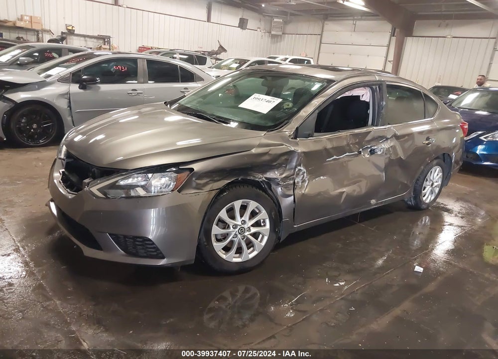 2016 NISSAN SENTRA SV VIN: 3N1AB7AP4GY230470
