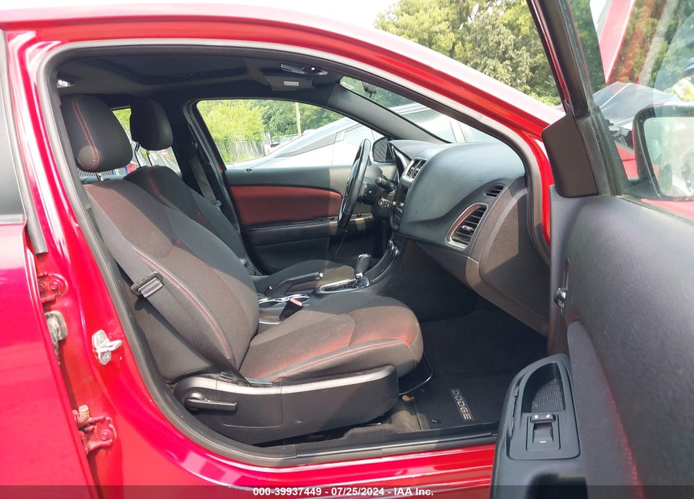 2012 DODGE AVENGER SXT PLUS VIN: 1C3CDZEG5CN234187