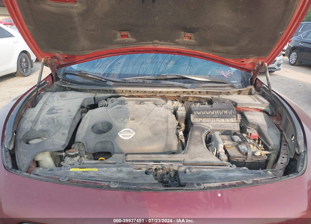 2012 NISSAN MAXIMA VIN: 1N4AA5AP5CC848653