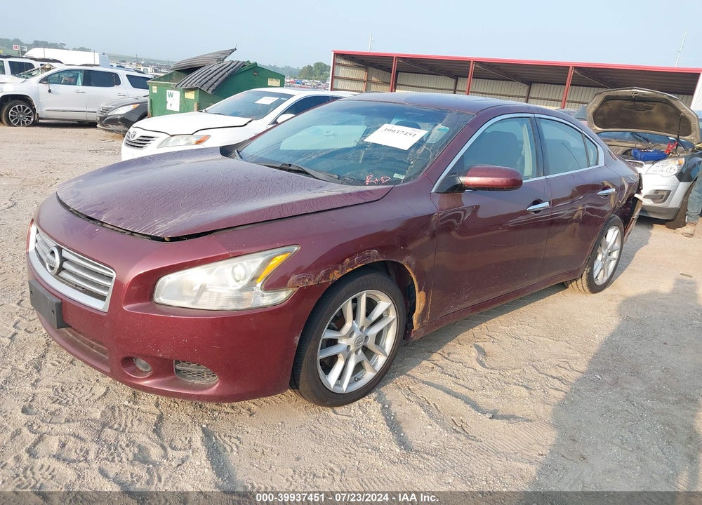 2012 NISSAN MAXIMA VIN: 1N4AA5AP5CC848653