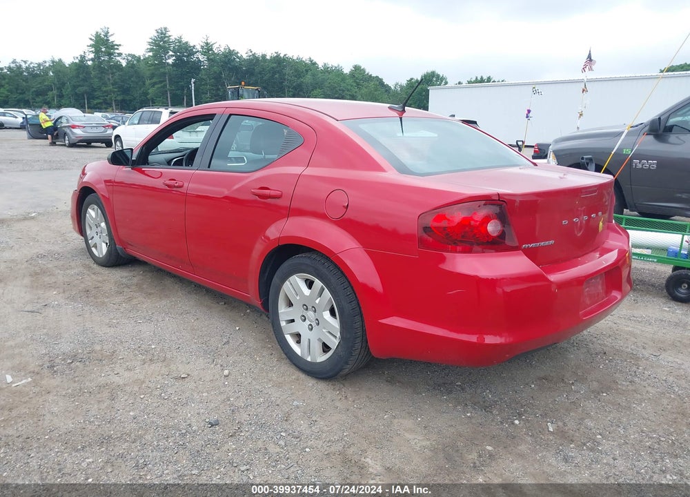 2014 DODGE AVENGER SE VIN: 1C3CDZAB3EN133596