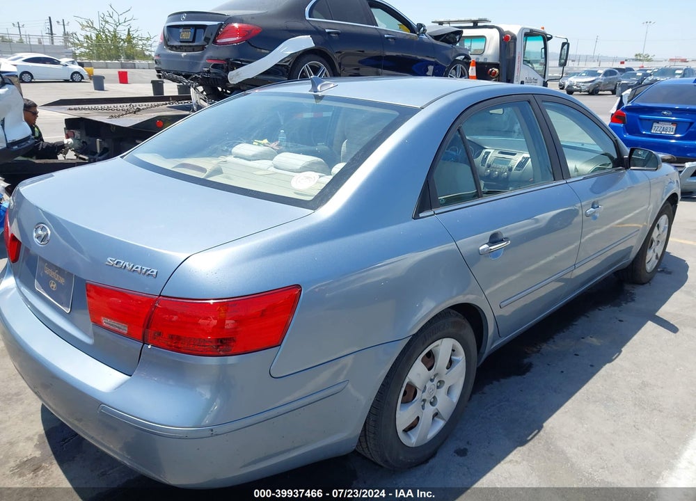 2010 HYUNDAI SONATA GLS VIN: 5NPET4ACXAH642839