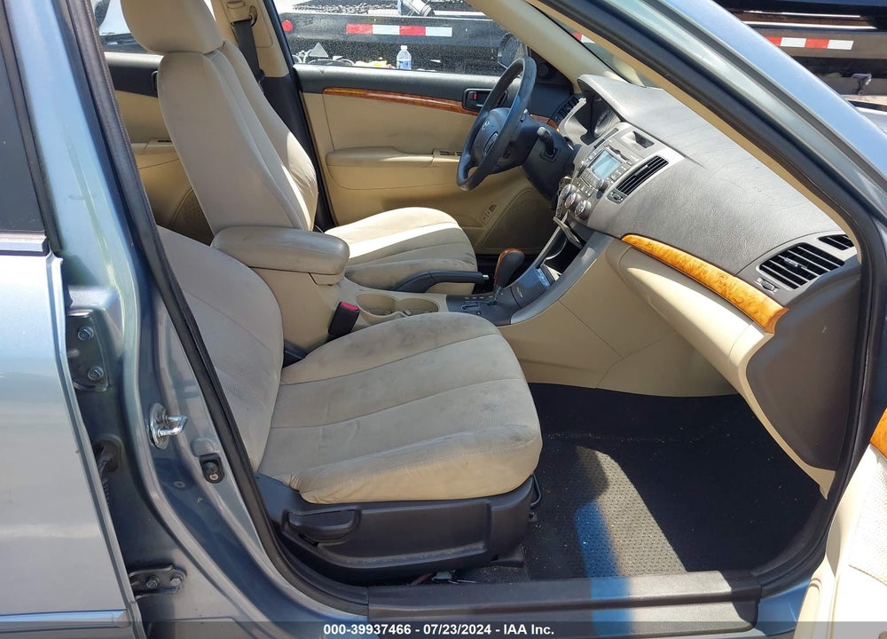 2010 HYUNDAI SONATA GLS VIN: 5NPET4ACXAH642839