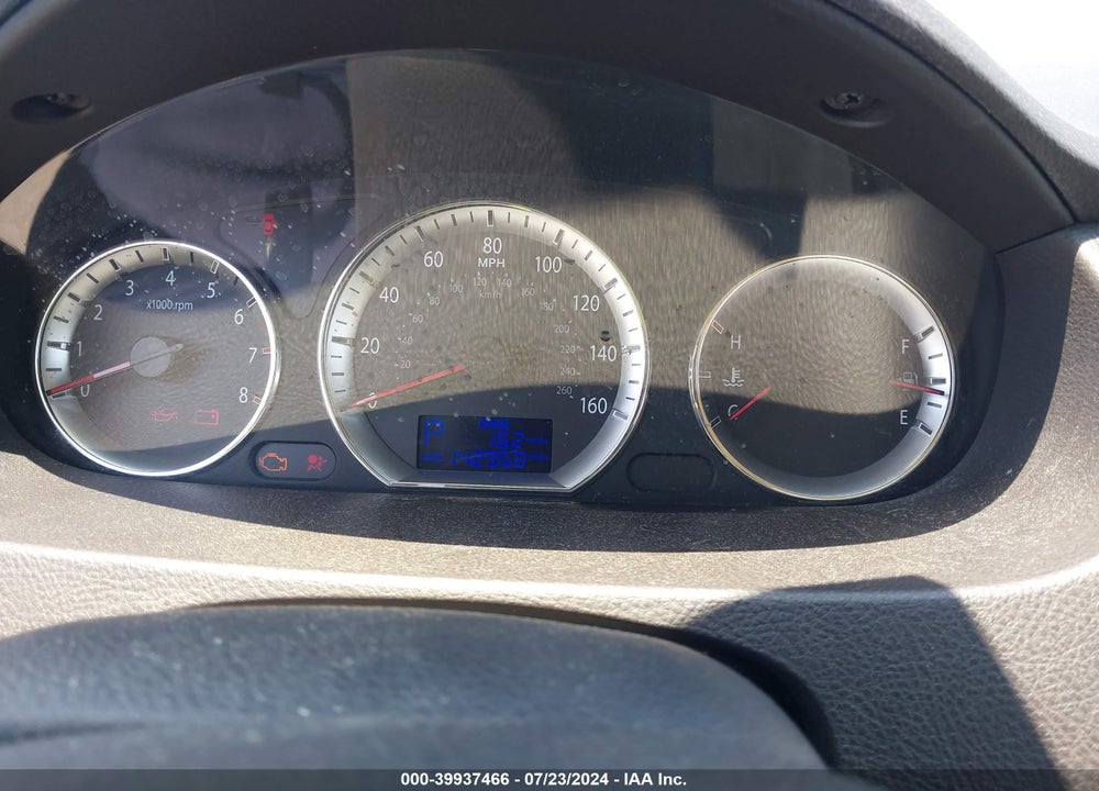 2010 HYUNDAI SONATA GLS VIN: 5NPET4ACXAH642839