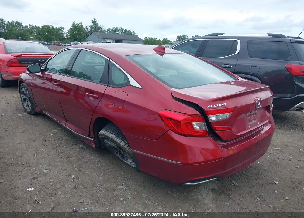 2020 HONDA ACCORD EX-L VIN: 1HGCV1F52LA040104