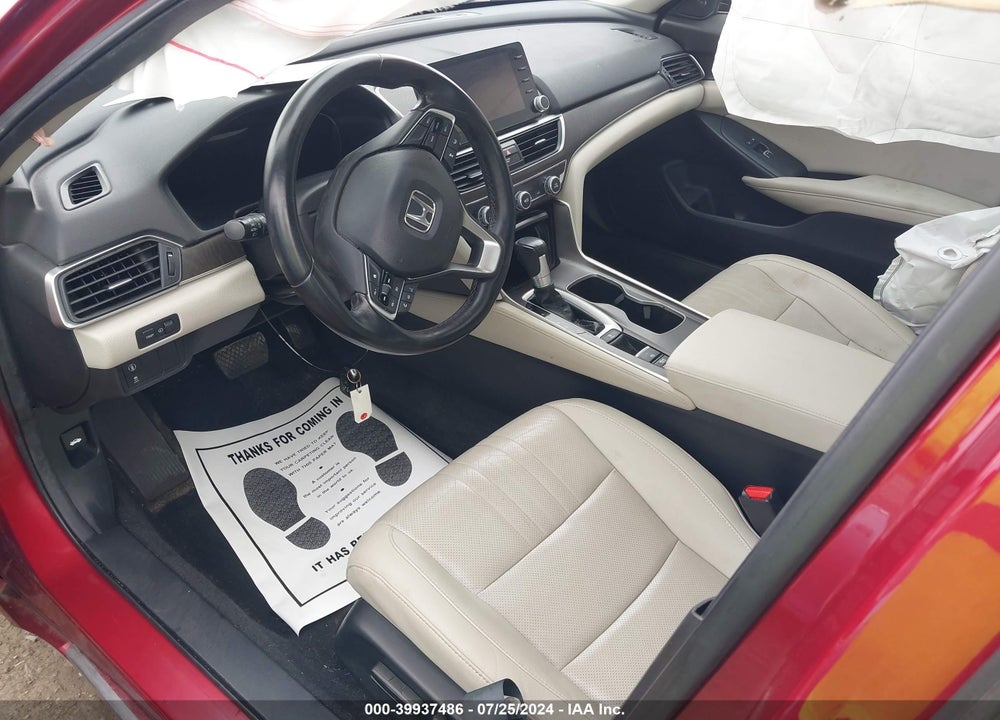 2020 HONDA ACCORD EX-L VIN: 1HGCV1F52LA040104