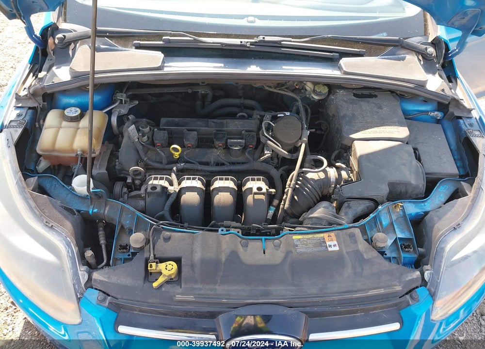 2013 FORD FOCUS TITANIUM VIN: 1FADP3N22DL277638