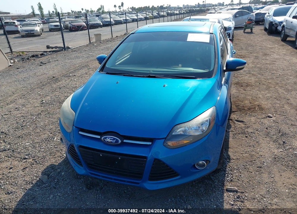 2013 FORD FOCUS TITANIUM VIN: 1FADP3N22DL277638