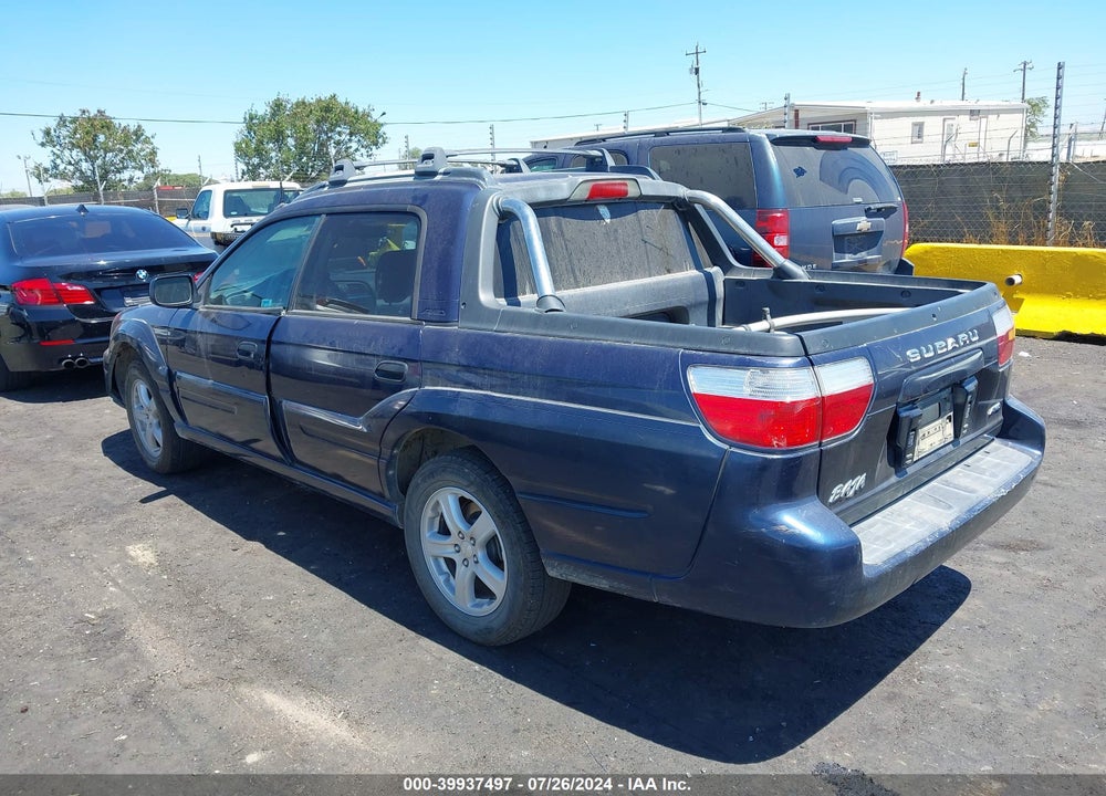 2005 SUBARU BAJA SPORT VIN: 4S4BT62C257106583