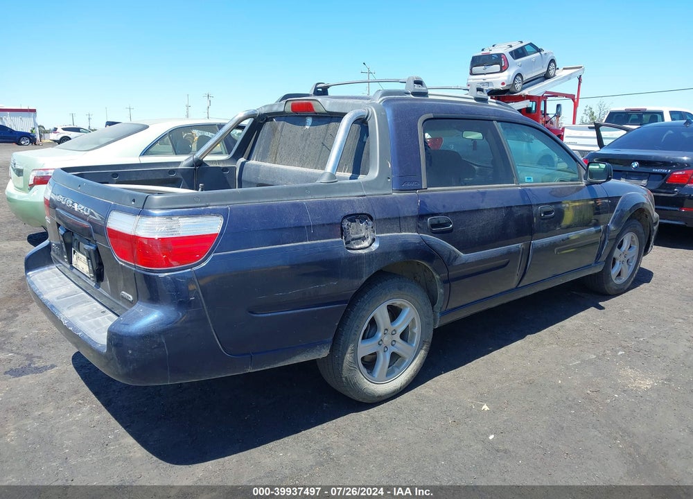 2005 SUBARU BAJA SPORT VIN: 4S4BT62C257106583