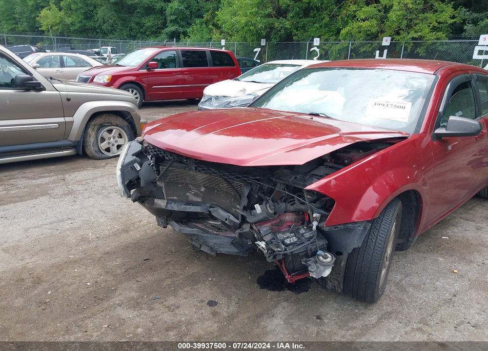 2014 DODGE AVENGER SE VIN: 1C3CDZAG1EN234924