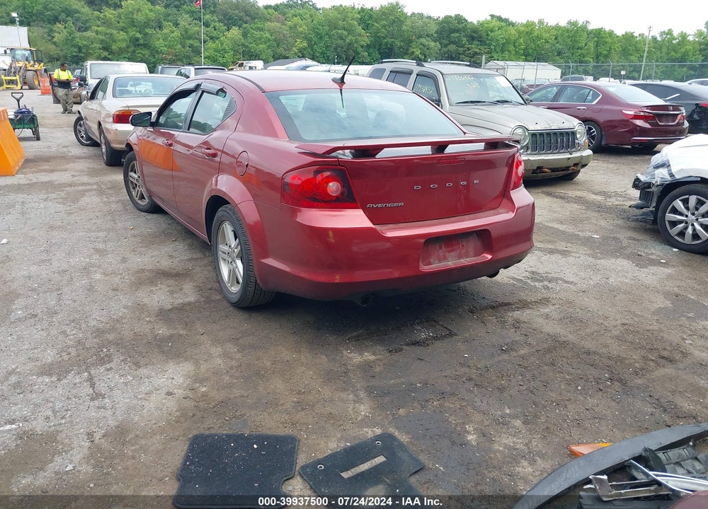 2014 DODGE AVENGER SE VIN: 1C3CDZAG1EN234924