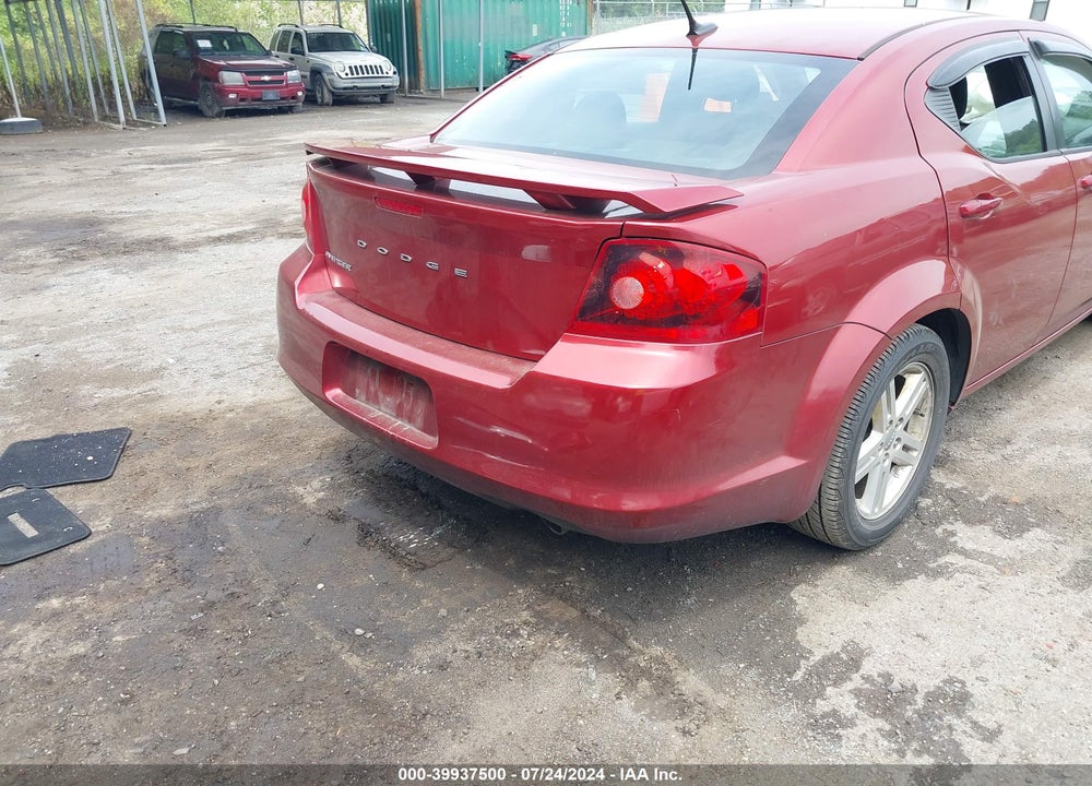 2014 DODGE AVENGER SE VIN: 1C3CDZAG1EN234924