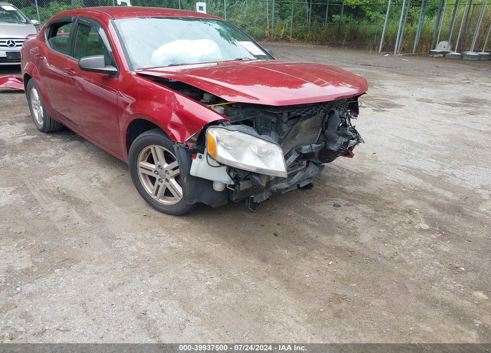 2014 DODGE AVENGER SE VIN: 1C3CDZAG1EN234924