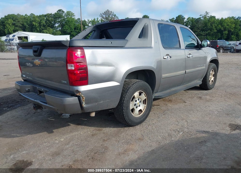 2007 CHEVROLET AVALANCHE 1500 LT VIN: 3GNFK12367G139824