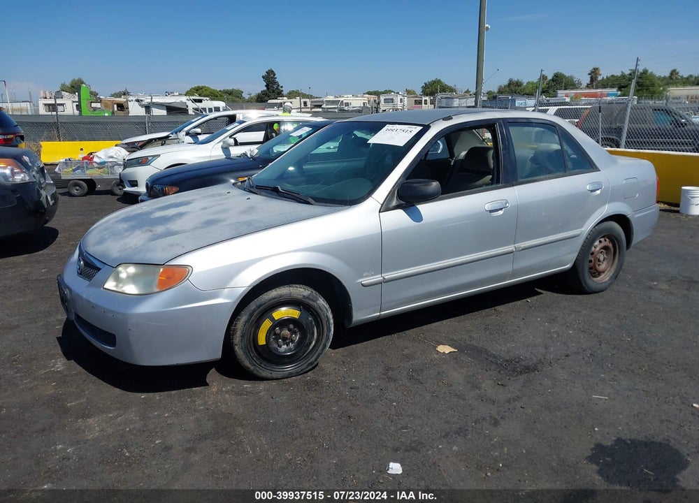 2001 MAZDA PROTEGE DX/LX VIN: JM1BJ222810444194