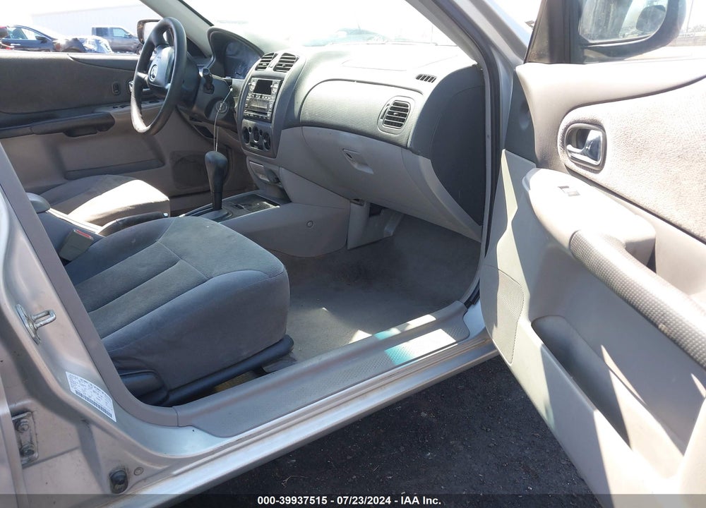 2001 MAZDA PROTEGE DX/LX VIN: JM1BJ222810444194