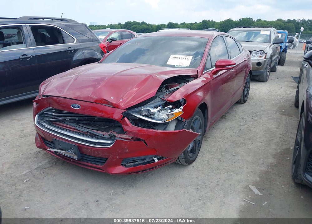 2014 FORD FUSION SE VIN: 3FA6P0HD5ER197936
