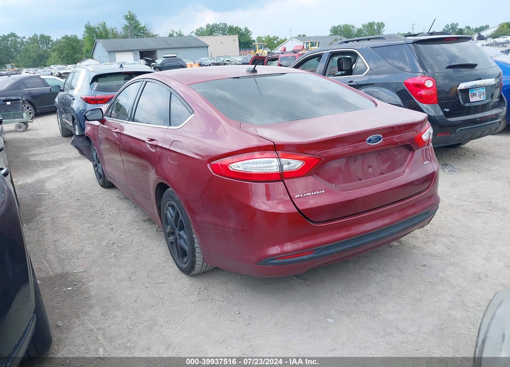 2014 FORD FUSION SE VIN: 3FA6P0HD5ER197936