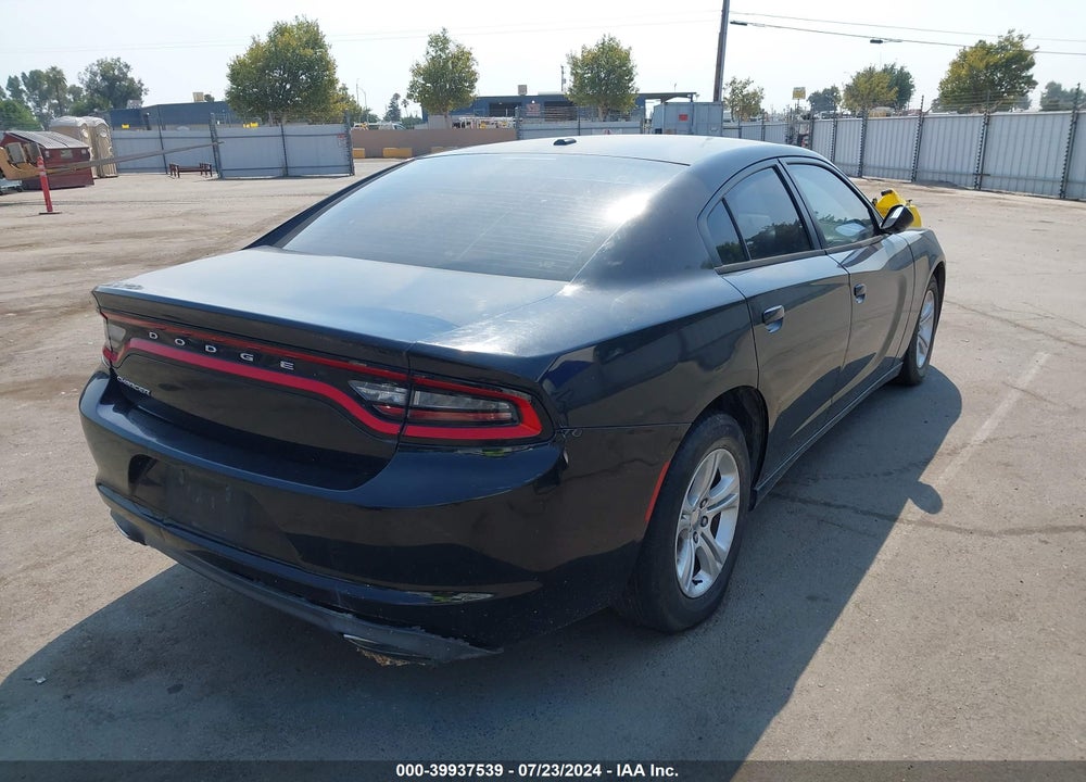 2015 DODGE CHARGER SE VIN: 2C3CDXBG5FH776167