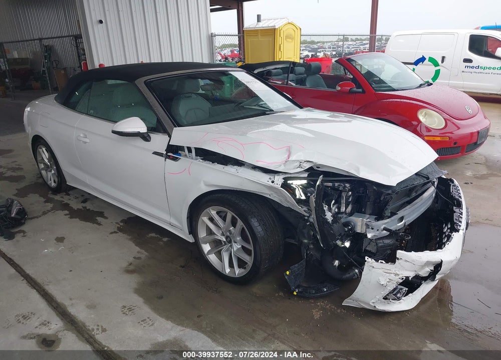 2023 AUDI A5 CABRIOLET PREMIUM PLUS 45 TFSI S LINE QUATTRO S TRONIC VIN: WAU4AGF58PN002440