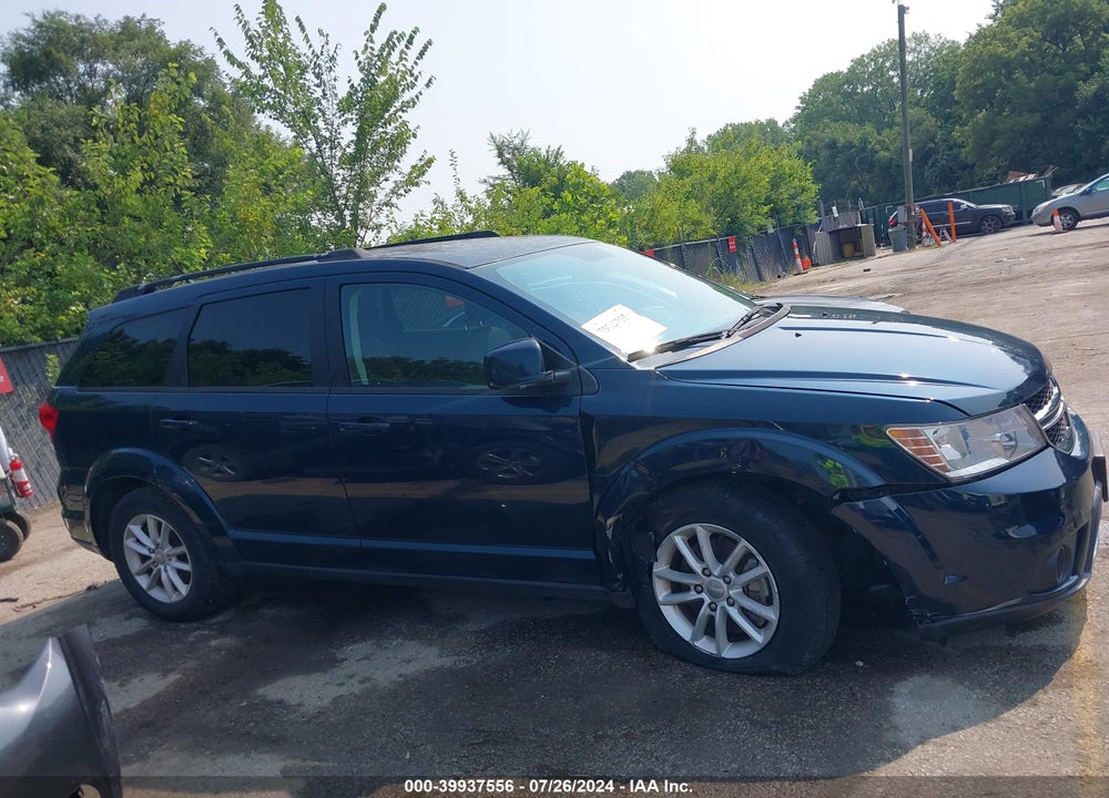 2014 DODGE JOURNEY SXT VIN: 3C4PDDBG4ET178895