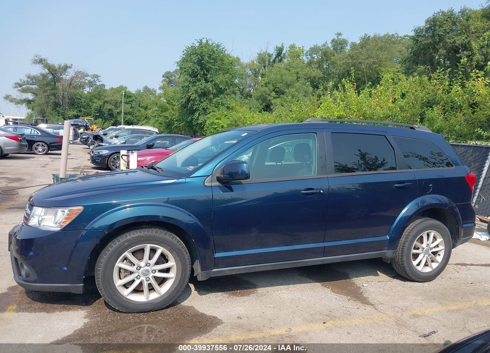 2014 DODGE JOURNEY SXT VIN: 3C4PDDBG4ET178895