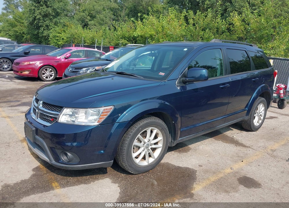 2014 DODGE JOURNEY SXT VIN: 3C4PDDBG4ET178895
