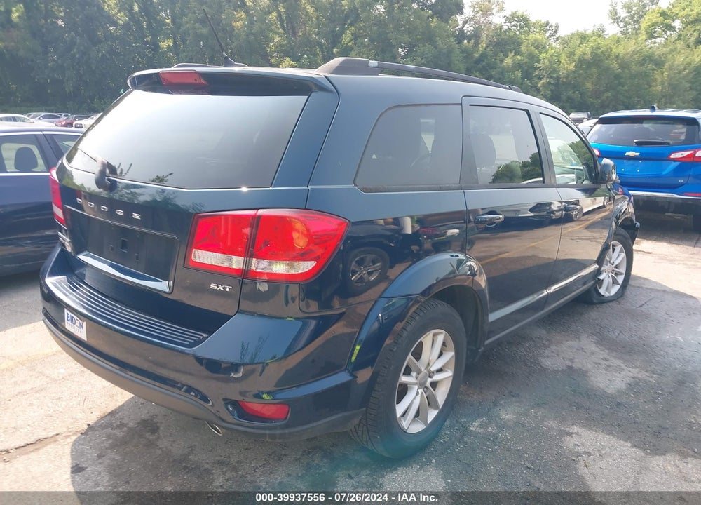 2014 DODGE JOURNEY SXT VIN: 3C4PDDBG4ET178895